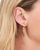 Cult Gaia Cult Gaia Neemo Earrings Antique Brass One - 3