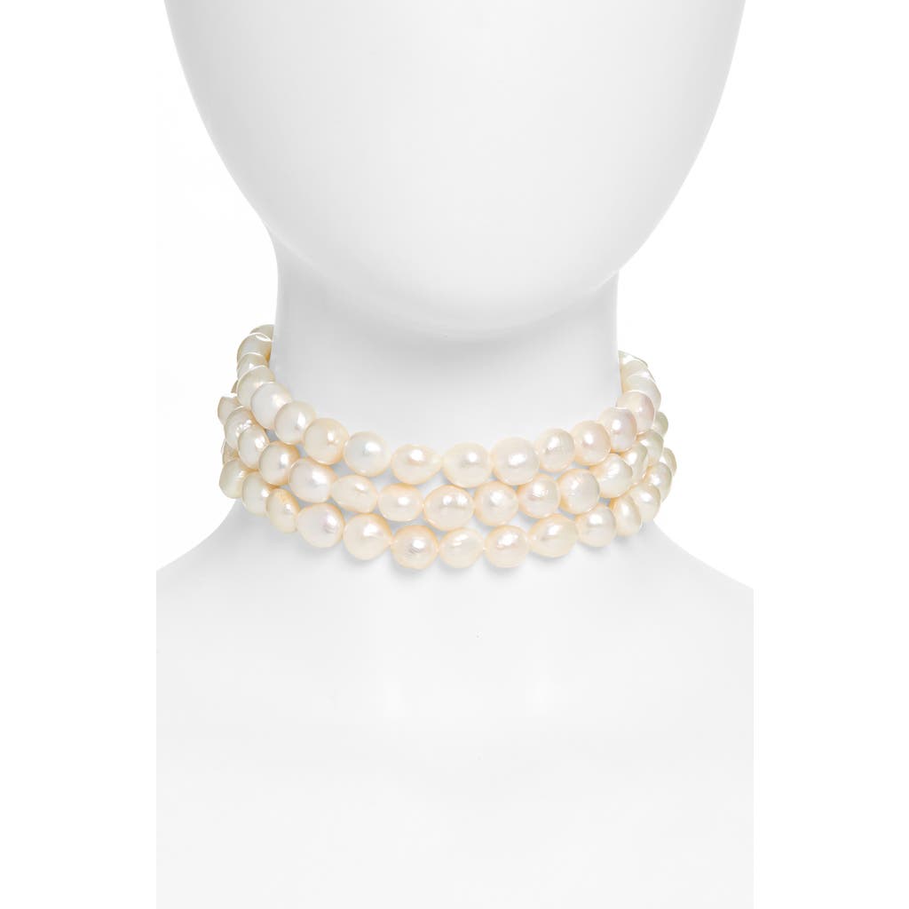 Cult Gaia Cult Gaia Nora Freshwater Pearl Choker 