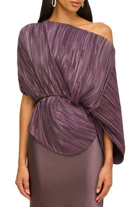 Cult Gaia Cult Gaia One-Shoulder Pleated Top
