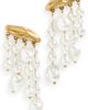 Cult Gaia Cult Gaia Pearl Earrings Antique Brass One - 1