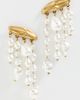 Cult Gaia Cult Gaia Pearl Earrings Antique Brass One - 2