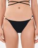 Cult Gaia Cult Gaia Quincy Bikini Bottoms Black - 2