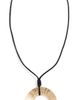 Cult Gaia Cult Gaia Ren Necklace Brushed Brass One - 1