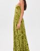 Cult Gaia Cult Gaia Renay Burnout Velvet Dress Chive - 4