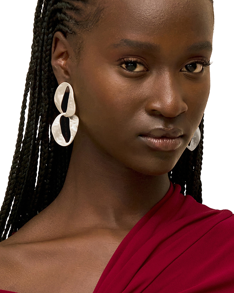 Cult Gaia Cult Gaia Rue Mini Linked Drop Earrings, 2L