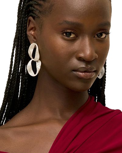 Cult Gaia Cult Gaia Rue Mini Linked Drop Earrings, 2L