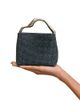 Cult Gaia Cult Gaia Solene Mini Satin Rhinestone Top Handle Bag - 1