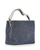 Cult Gaia Cult Gaia Solene Mini Satin Rhinestone Top Handle Bag - 4