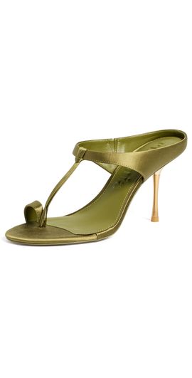 Cult Gaia Cult Gaia Sophie Sandals Dark Chive