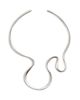 Cult Gaia Cult Gaia Suni Structured Choker Necklace, 7.63 - 1