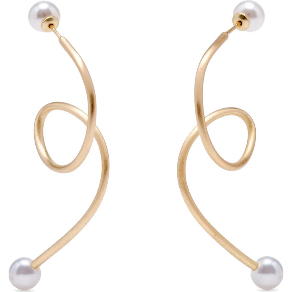 Cult Gaia Cult Gaia Tazia Loop Drop Earrings
