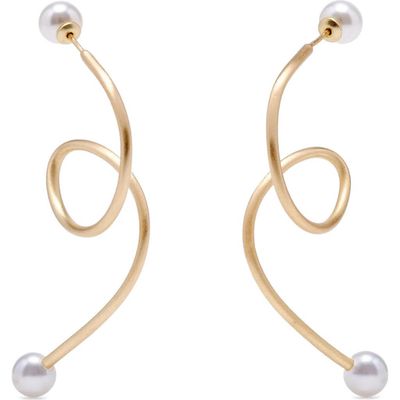 Cult Gaia Cult Gaia Tazia Loop Drop Earrings