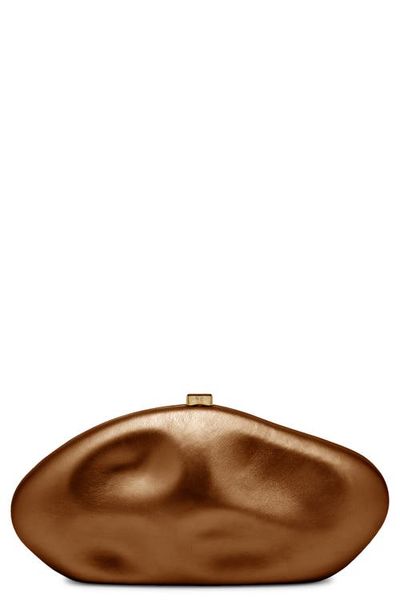 Cult Gaia Cult Gaia The Caldera Leather Clutch