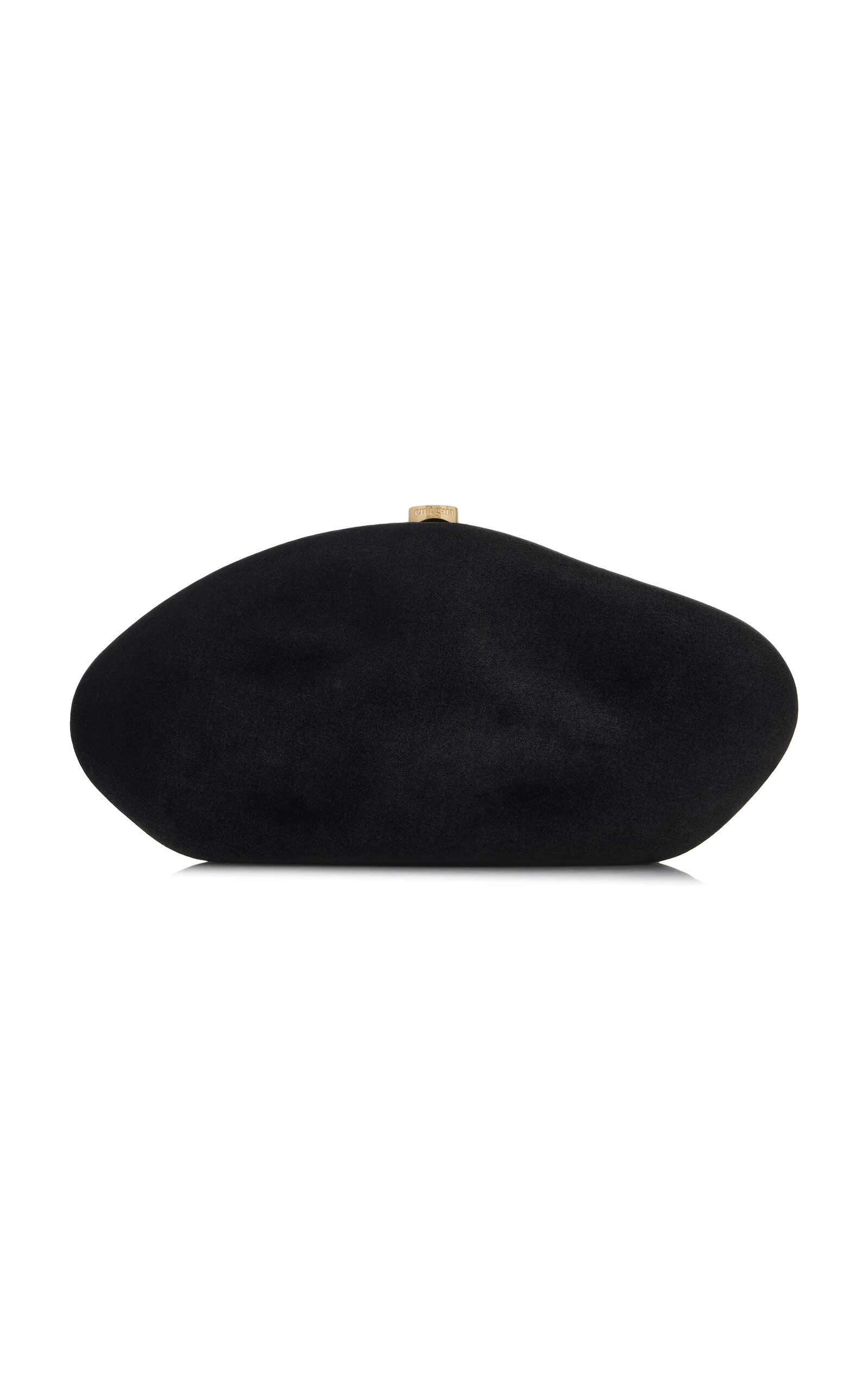 Cult Gaia Cult Gaia The Caldera Satin Clutch Black OS