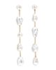 Cult Gaia Cult Gaia Vana Imitation Pearl Linear Drop Earrings - 2