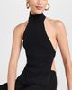 Cult Gaia Cult Gaia Wake Knit Top Black XS - 2