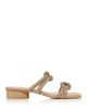 Cult Gaia Cult Gaia Women's Jenny Knotted Strap Low Heel Sandals - 2