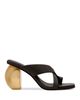 Cult Gaia Cult Gaia Women's Nina Crossover Strap Leather High Heel Sandals - 2