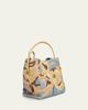 Cult Gaia Lalli Floral Crochet Raffia Top-Handle Bag - 3