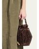 Cult Gaia Mercier Beaded Leather Top-Handle Bag - 2