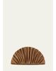 Cult Gaia Nala Mini Metallic Clutch - 1