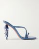 CULT GAIA Sage 90 bead-embellished leather sandals - 1