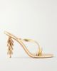 CULT GAIA Sage 90 embellished leather sandals - 1