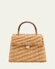 Cult Gaia Sybil Rattan Top-Handle Bag - 1