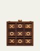 Cult Gaia Tic Tac Toe Wood Clutch Bag - 1