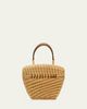 Cult Gaia Tyla Woven Rattan Top-Handle Bag - 2