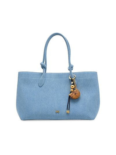 Cult Gaia Women's Ariella Denim Tote Bag
