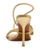 Cult Gaia Women's Cassidy 100MM Floral Metallic Leather Slingback Sandals - 3
