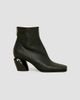 Cult Gaia Women's City 65MM Leather Ankle Boots - 4