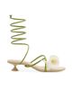 Cult Gaia Women's Claire 38MM Flower-Detail Leather Sandals - 1