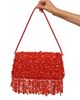Cult Gaia Women's Idalia Bead-Embellished Satin Shoulder Bag - 2