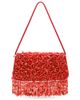Cult Gaia Women's Idalia Bead-Embellished Satin Shoulder Bag - 7