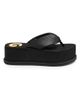 Cult Gaia Women's Leather Platform Sandals - 1