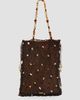 Cult Gaia Women's Mercier Beaded Leather Tote Bag - 4