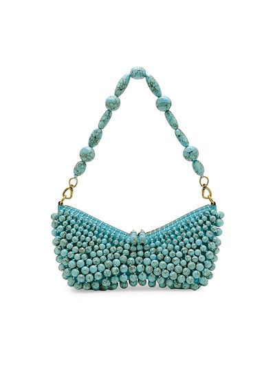 Cult Gaia Women's Mercier Beaded Shoulder Bag