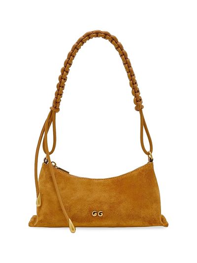 Cult Gaia Women's Osa Charm Suede Shoulder Bag