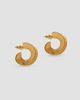 Cult Gaia Women's Ren Goldtone Mini Hoop Earrings - 5