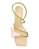 Cult Gaia Women's Ria 65MM Calla Lily Leather Slingback Sandals - 6