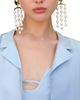 Cult Gaia Women's Shivani Imitation Pearl & Goldtone Chandelier Earrings - 3