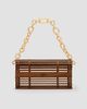 Cult Gaia Women's Sylva Wooden Shoulder Bag - 5