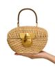 Cult Gaia Women's Tyla Rattan Top Handle Bag - 2