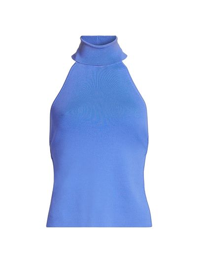 Cult Gaia Women's Wake Rib-Knit Turtleneck Top