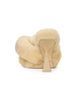 Cult Gaia Women's Zabelle 100MM Shearling Sandals - 3