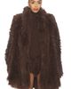 CULTNAKED CULTNAKED Faux Fur Delight Coat - 1
