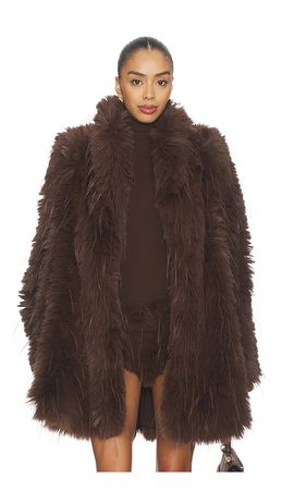 CULTNAKED CULTNAKED Faux Fur Delight Coat
