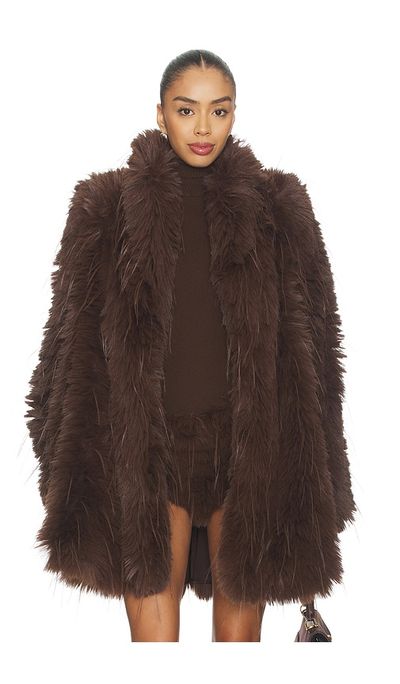 CULTNAKED CULTNAKED Faux Fur Delight Coat